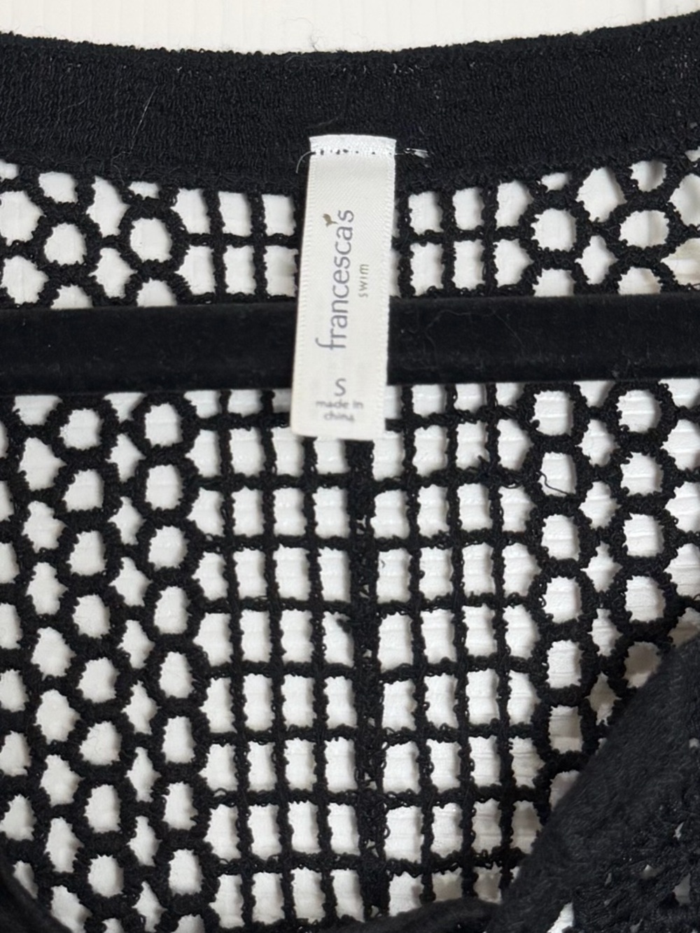 Francesca’s  Crochet Swim Cover-Up Dress size S - Picture 3 of 5